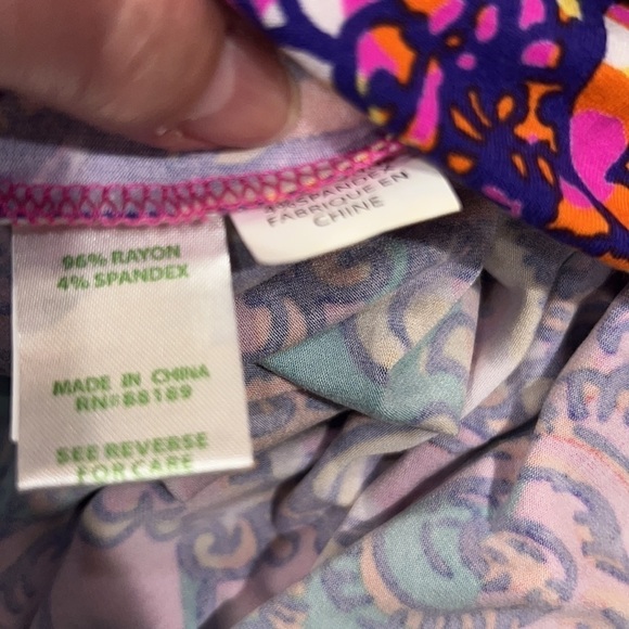 Lily Pulitzer Atwood Strapless Dress in Sea And Be Seen Size XS - Picture 6 of 7